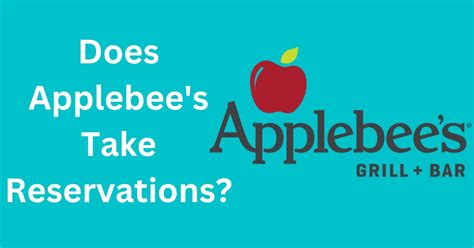 Per Person. . Does applebees take reservations